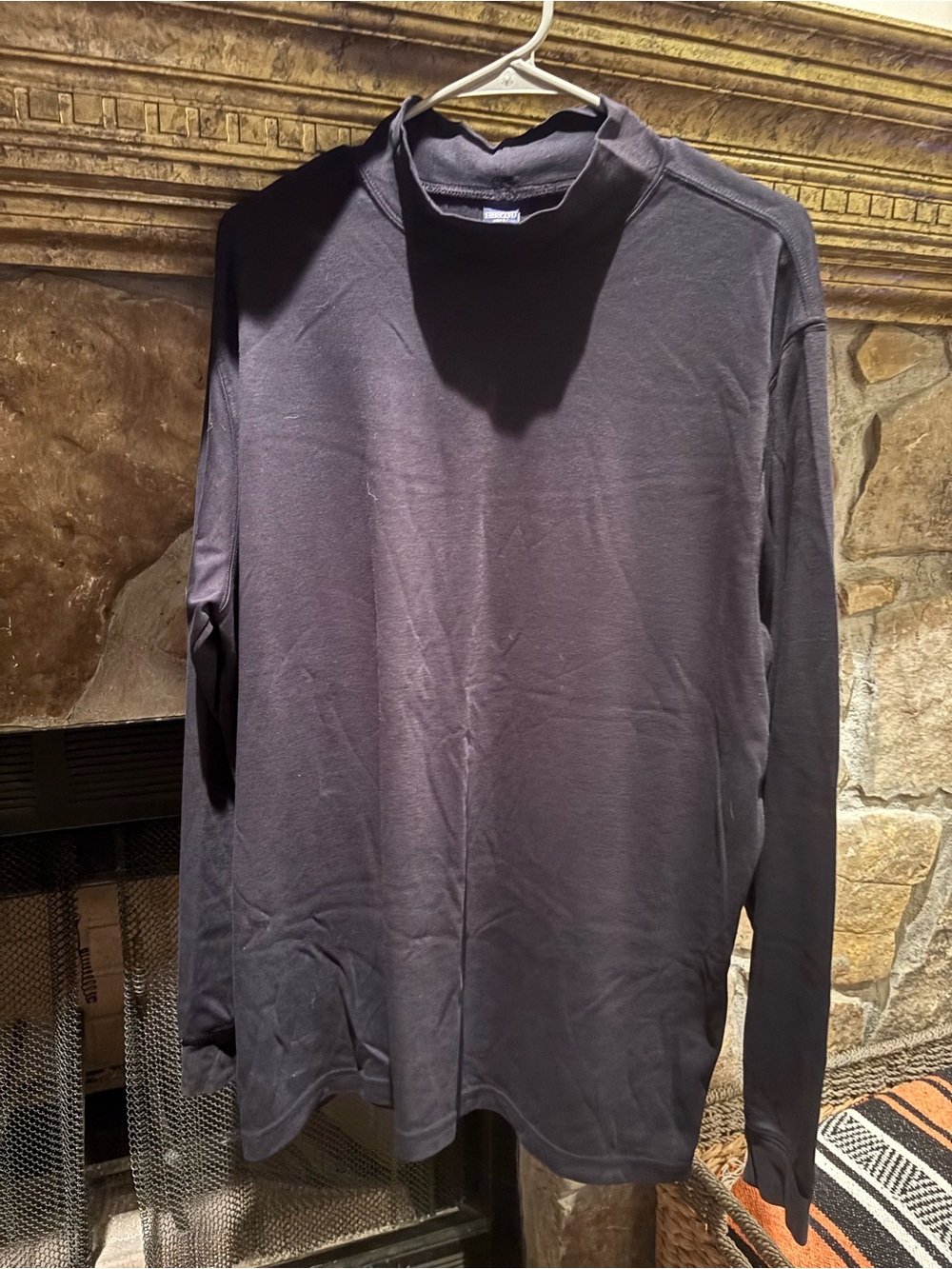 Men’s mock turtle neck
